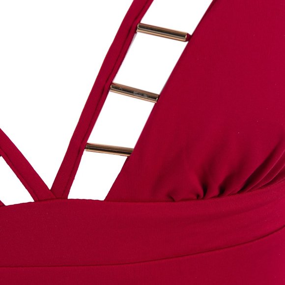 Christies one piece swimsuit cut outs (new, sz 2) - Picture 4 of 5